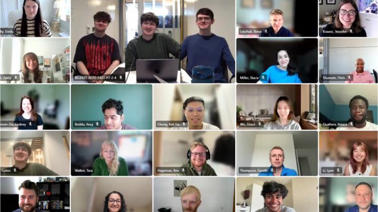 Zoom screen of Celent Awards 2025