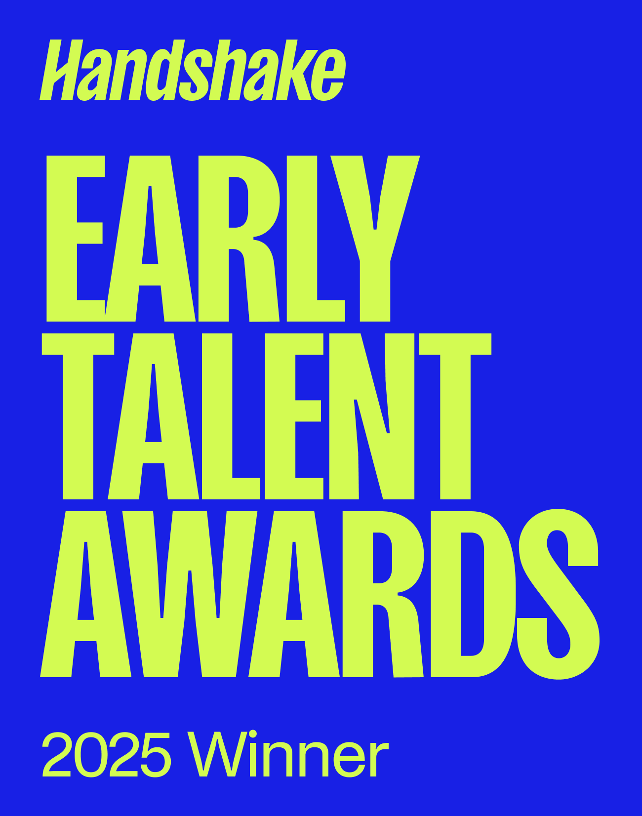 Handshake Early Talent Awards