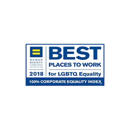 Best places to work for LGBTQ equality 2018 award