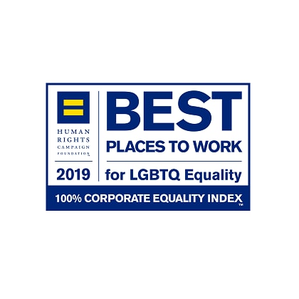 Best places to work for LGBTQ equality - 2019 award