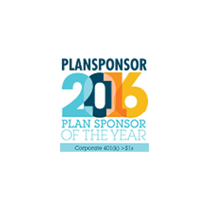 Plan Sponsor of the Year - 2016