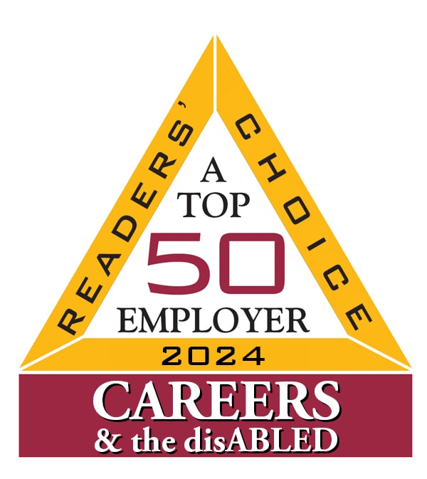 Top 50 Employer of 2024 - Careers & the disABLED