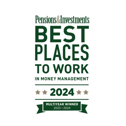 Best Places to Work in Money Management by Pensions & Investments 2024