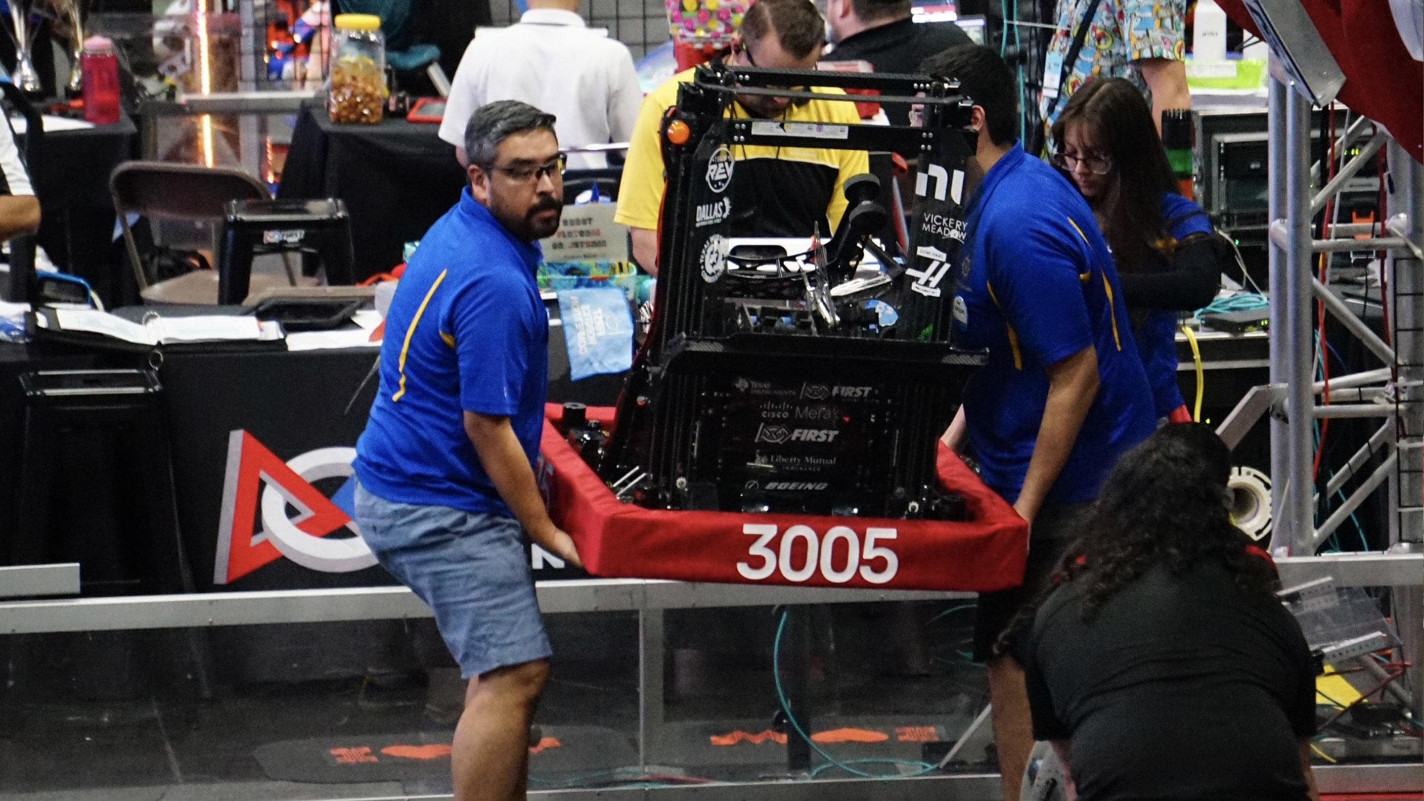 (slide 8 of 8) March Guerra of Liberty Mutual volunteering.